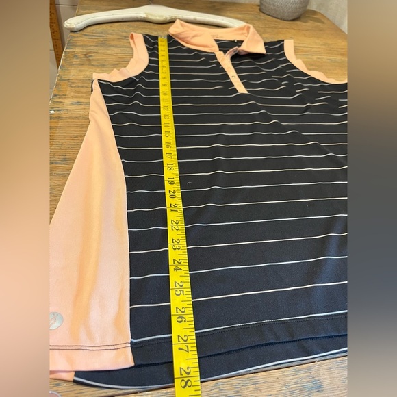 LOPEZ – Sleeveless Golf Polo Top – Size 1X - Picture 7 of 8